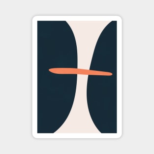 Contemporary Minimal Shape 2 Magnet