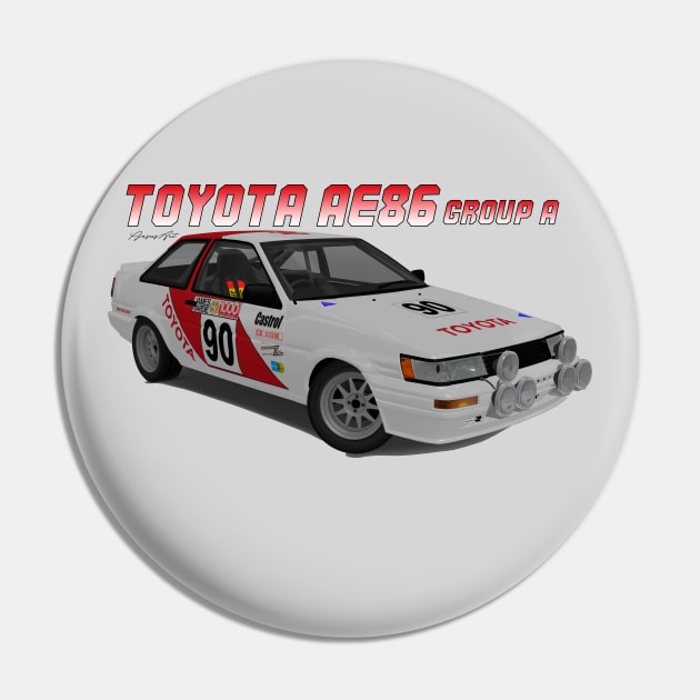 Toyota AE86 Pin by PjesusArt