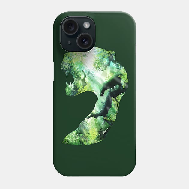 Jungle Tiger Phone Case by DVerissimo