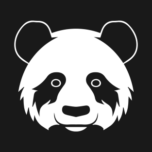 Minimalistic Panda Bear - Panda Bear Japanese T-Shirt