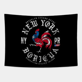 New York Boricua Gallo Tapestry