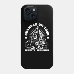 Granddad Biker Design Phone Case