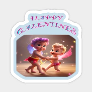 Happy galentines Magnet