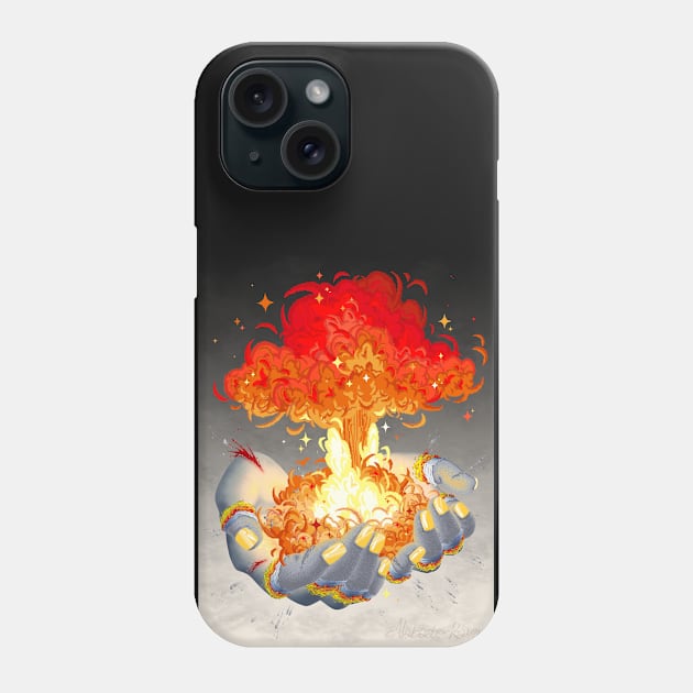 Creation, Destruction Phone Case by Alabaster-Raven