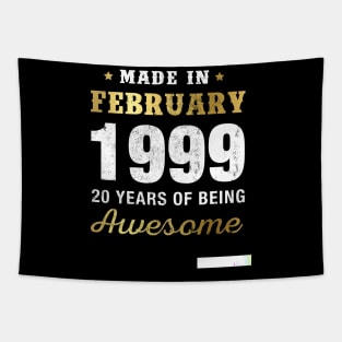 Made in February 1999 20 Years Of Being Awesome Tapestry