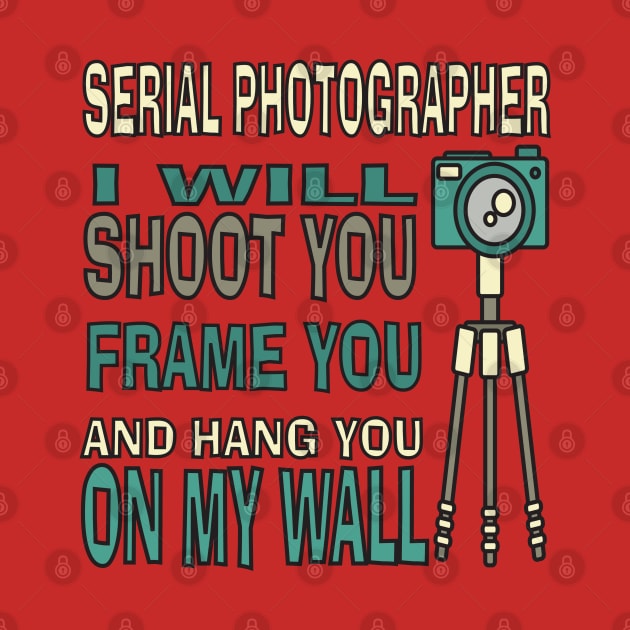 Funny Serial Photographer by GBCDesign
