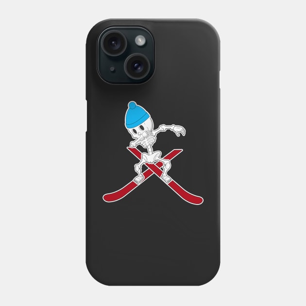 skull dabbing Phone Case by Zluenhurf