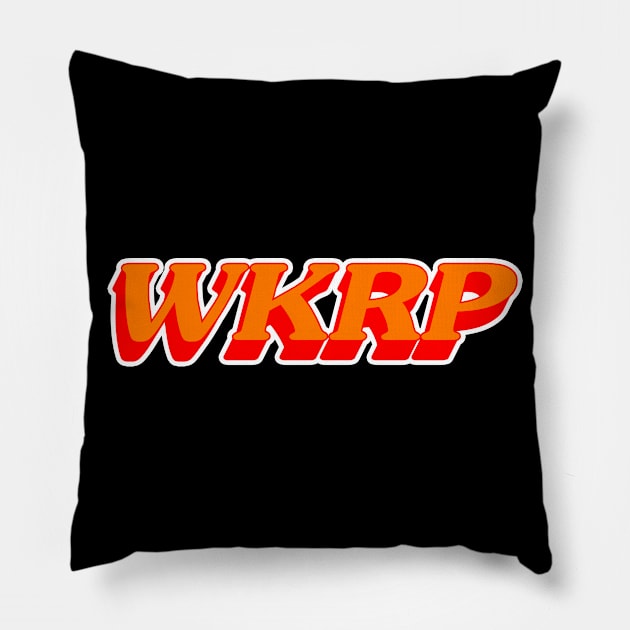 Cincinnati Radio Pillow by rexthinks