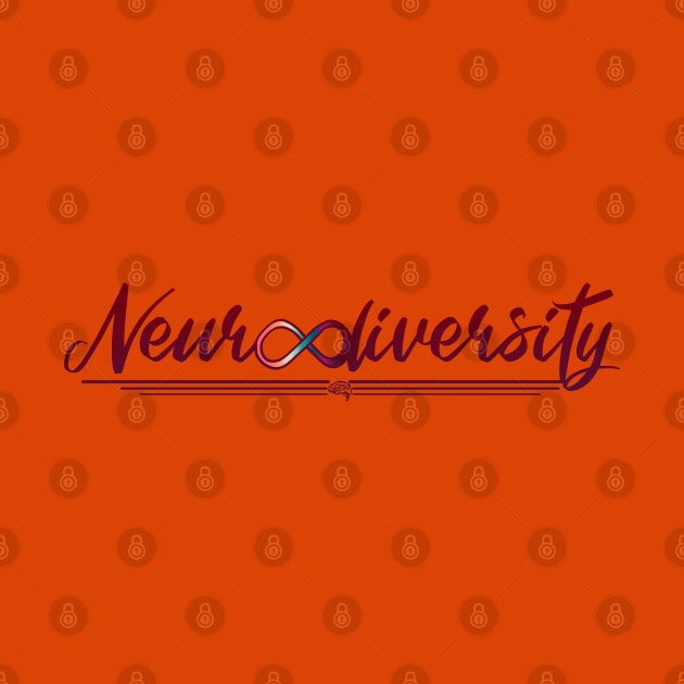 Neurodiversity (front and back design) by LondonAutisticsStandingTogether