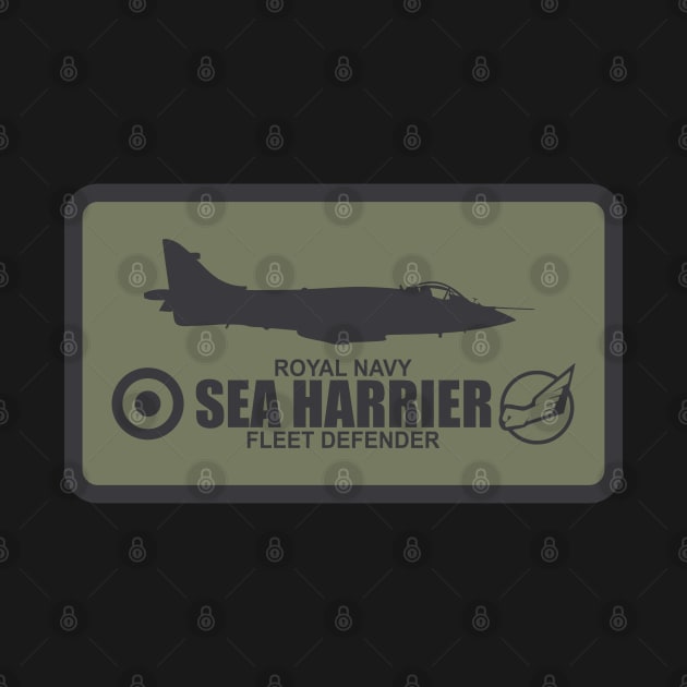 Royal Navy Sea Harrier Patch by TCP