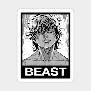 BEAST, baki gym Magnet