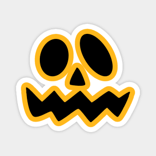 Halloween Pumpkin Shirt Magnet