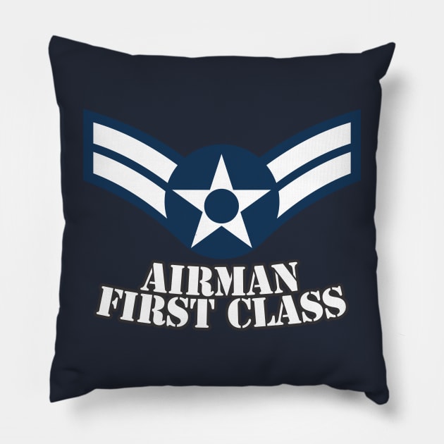 Airman First Class Pillow by MBK