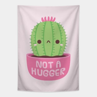 Cute Cactus Not A Hugger Tapestry