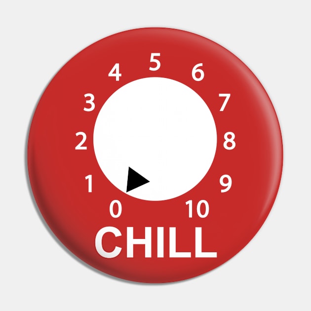 No Chill Pin by Bananapants Clothing