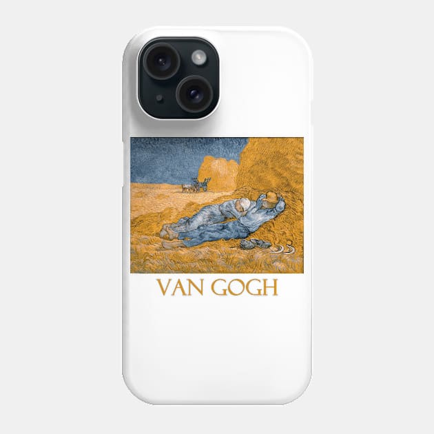 The Midday Rest by Vincent van Gogh Phone Case by Naves