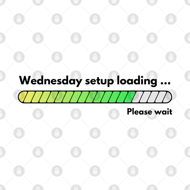 Wednesday Setup Loading, Please Wait... by Jaman Store