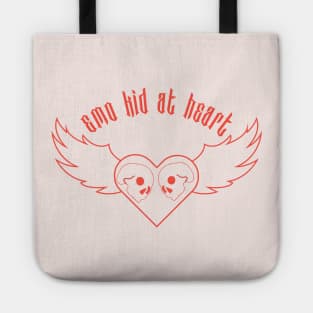 Emo Kid At Heart Tote