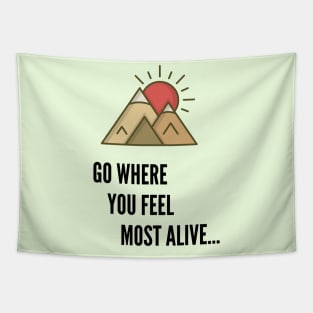 Mountains Tapestry