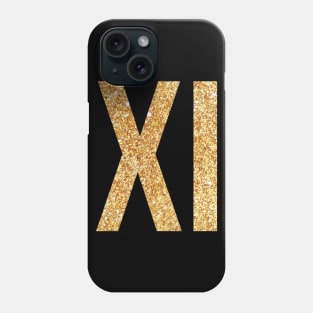 Gold Xi Phone Case