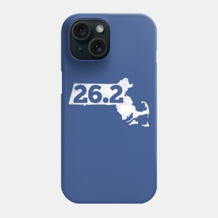 26.2 Miles Boston Massachusetts Race Runner Shirt Phone Case