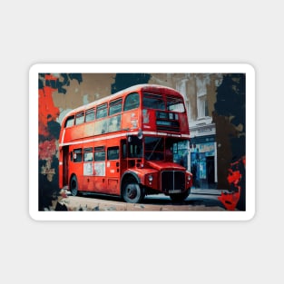 London Bus Magnet