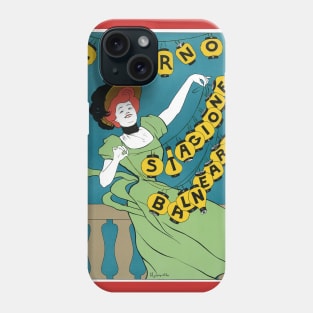 Livorno Stagione Balneare by Leonetto Cappiello Phone Case