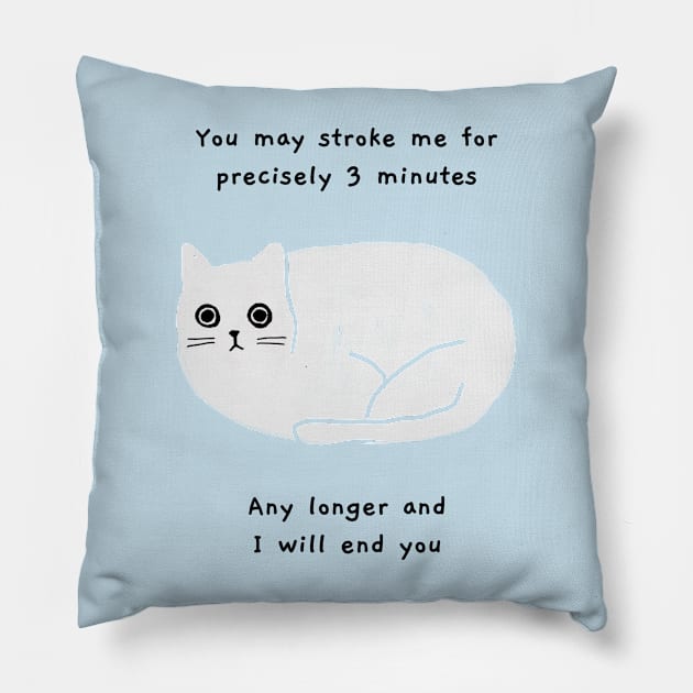 In ball (black caption) Pillow by KentheCat