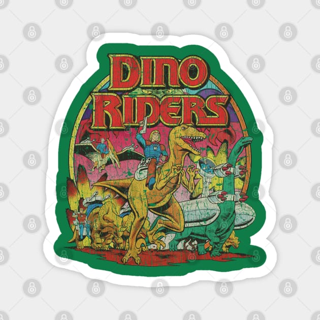 Dino-Riders The Adventure Begins 1988 Magnet by JCD666