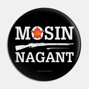 Mosin nagant Russia (on dark) Pin