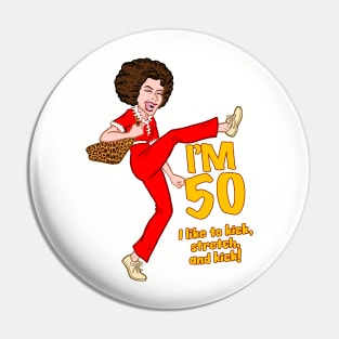 I M 50 Sally O'Mally Pin