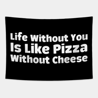 Cheese Pizza Day Tapestry