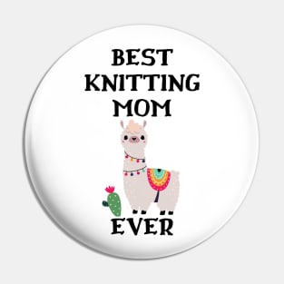 Best Knitting Mom Ever Pin