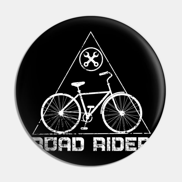 RoadRider Pin by CTShirts