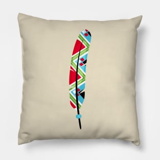 Ethnic Feather Pillow