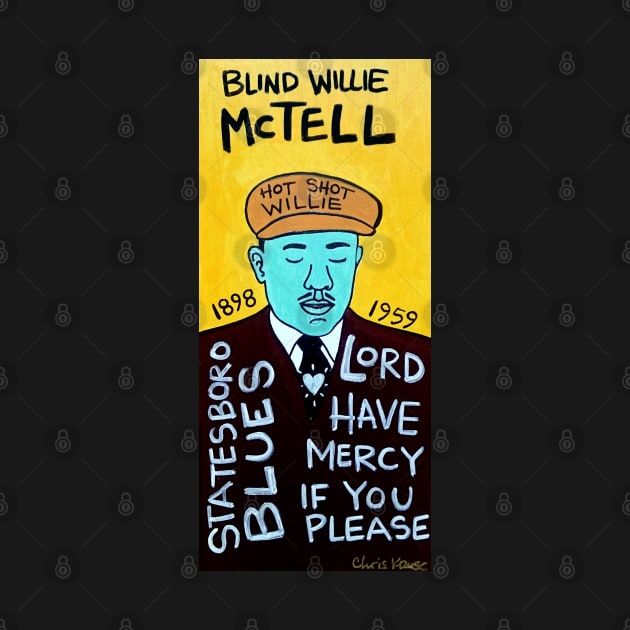 Blind Willie McTell by krusefolkart