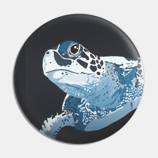 Turtle DEEP BLUE SEA Pin