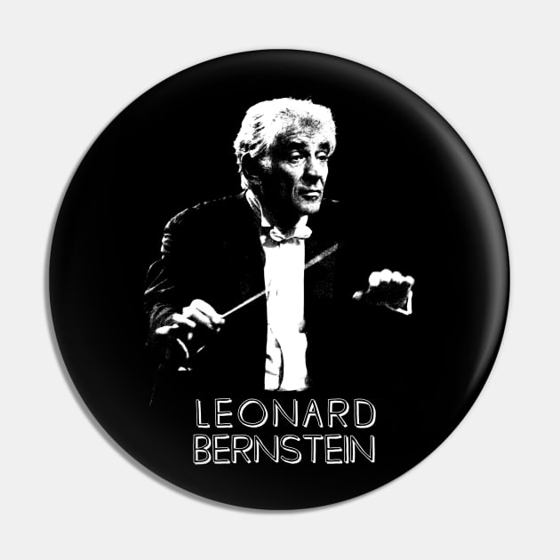 Leonard Bernstein retro Pin by LEMESGAKPROVE