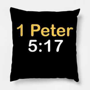 1 PETER 5:7 Pillow