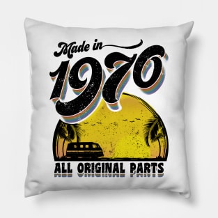 Made in 1970 All Original Parts Pillow