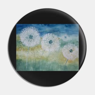 Meadow Dandelion Fairies Pin