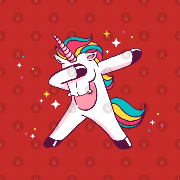 Dabbing Unicorn by madeinchorley