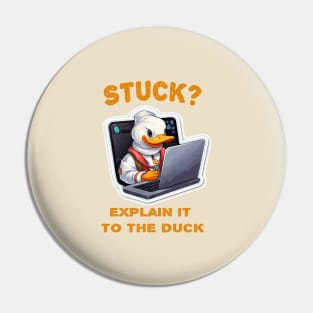 Stuck explain it to the duck Pin