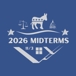 Flip the House – Vote Blue 2026 (Midterms Matter Design) T-Shirt