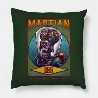 Martian Ack Acks Pillow