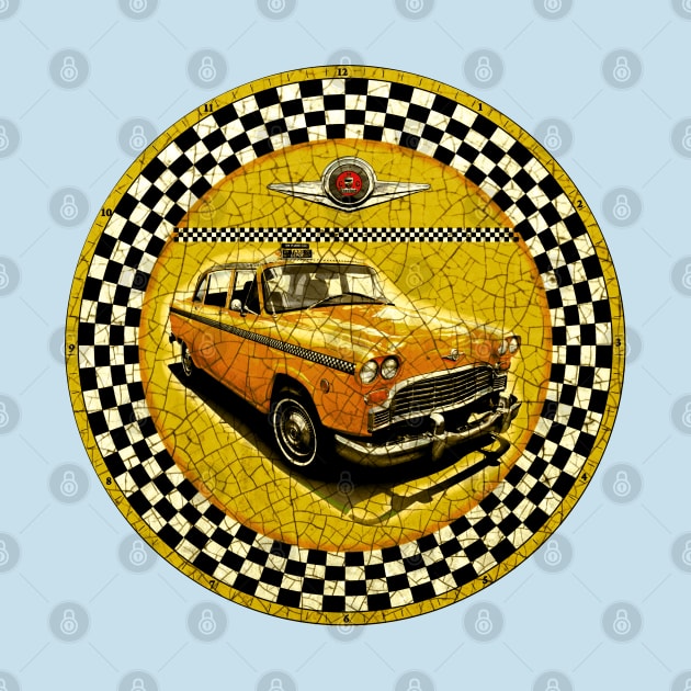 Checker Taxi NY by Midcenturydave