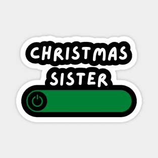 christmas sister Magnet