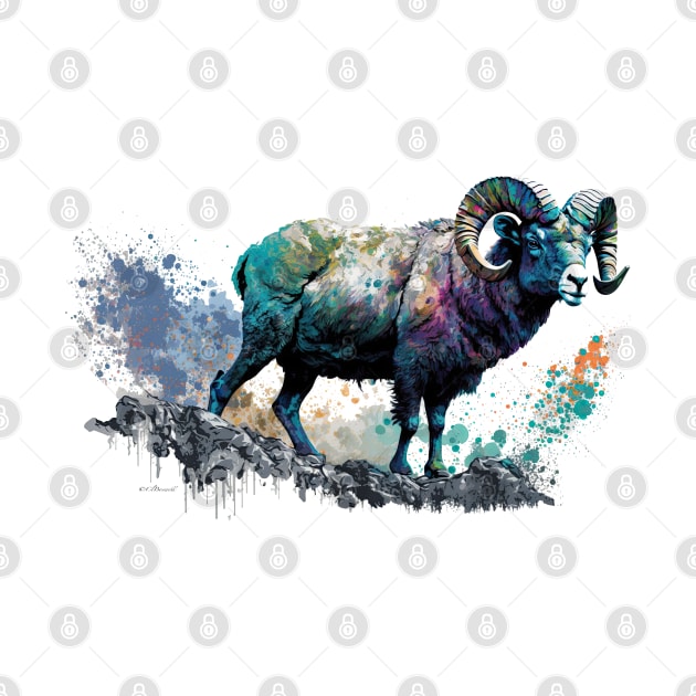 Bighorn Sheep by Urban Archeology Shop Gallery