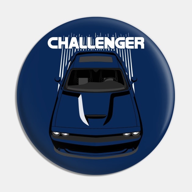 Challenger - Bright Transparent/Multi Color Pin by V8social