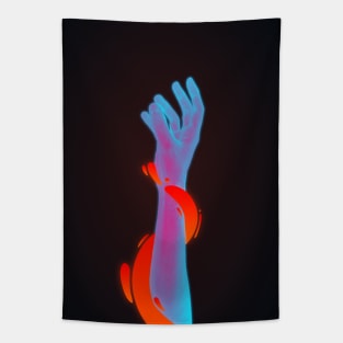 I Need A Hand Vtwo Tapestry